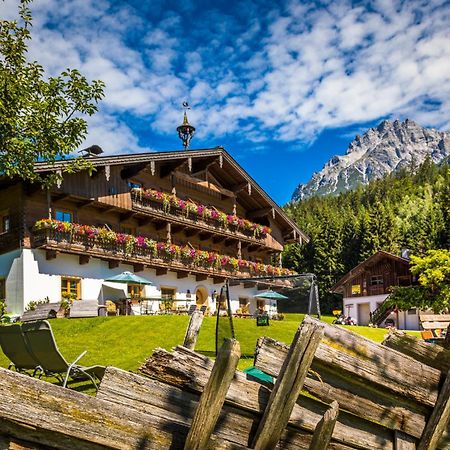 Erbhof Hinterrain Villa Leogang Exteriör bild