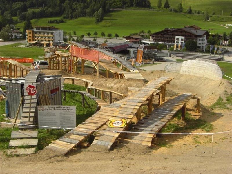 Erbhof Hinterrain Villa Leogang Exteriör bild