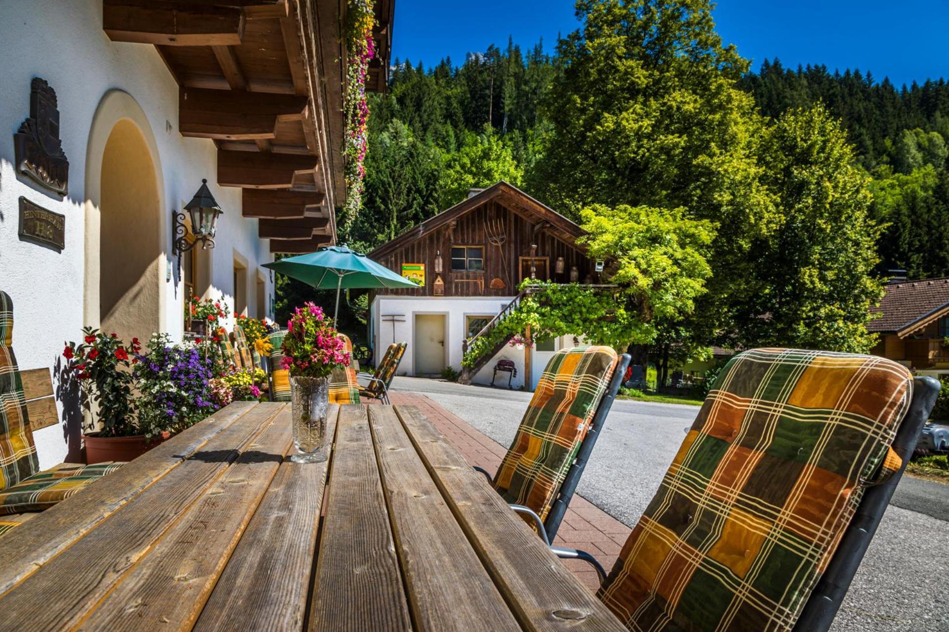 Erbhof Hinterrain Villa Leogang Exteriör bild