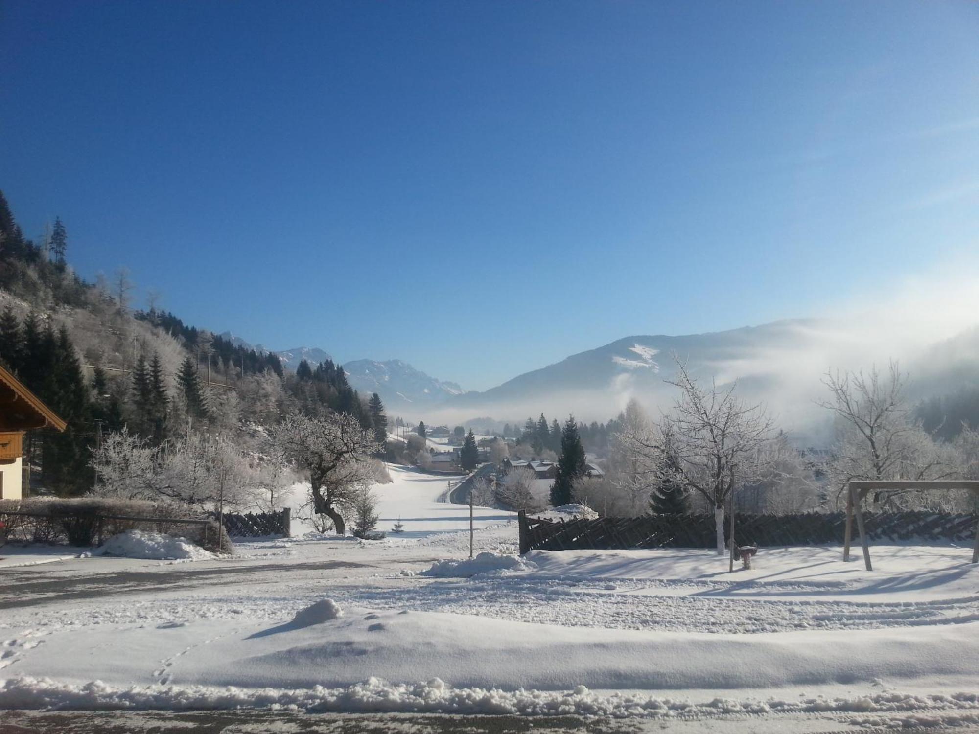 Erbhof Hinterrain Villa Leogang Exteriör bild